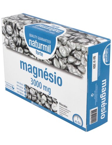 Magnesio Forte 3000Mg. 20Amp. de Dietmed