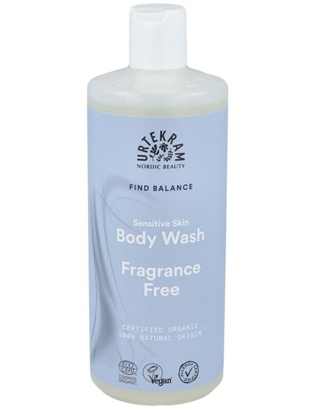 Fragance Free Gel De Baño 500Ml. Eco Vegan de Urtekram