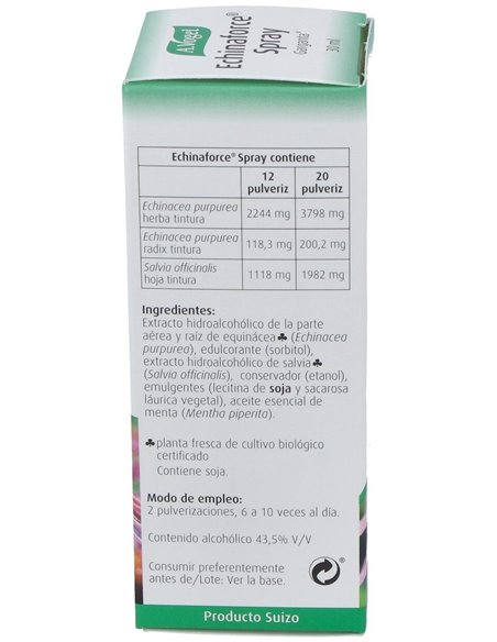Echinaforce Spray 30Ml. de A.Vogel