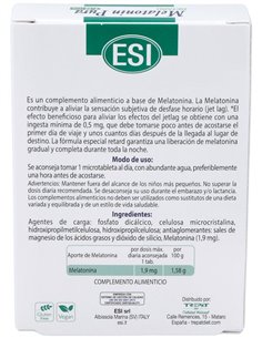 Melatonin Retard Pura 1,9Mg. 60Microtabletas de Trepatdiet-Esi