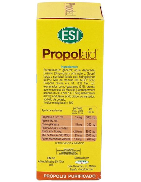 Propolaid Propolgola Miel Manuka Spray Oral 20Ml. de Trepatdiet-Esi