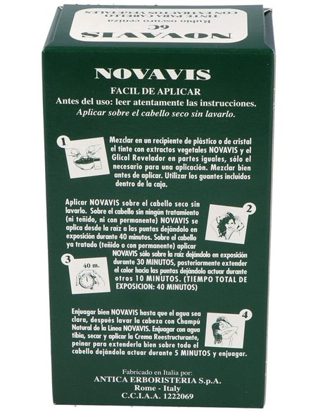 Tinte Novavis 6C Rubio Oscuro Ceniza 135Ml. de Novavis