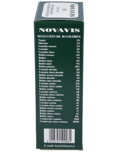 Tinte Novavis 8N Rubio Claro 135Ml. de Novavis