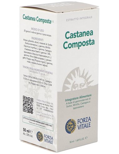 Castanea Composta Extracto 50Ml. de Forza Vitale