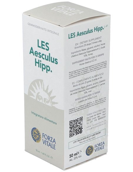 Les Aesculus Hippocastanum 50Ml. de Forza Vitale