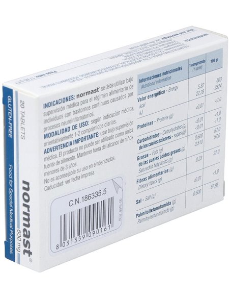 Normast 600Mg. 20Comp. de Epitech
