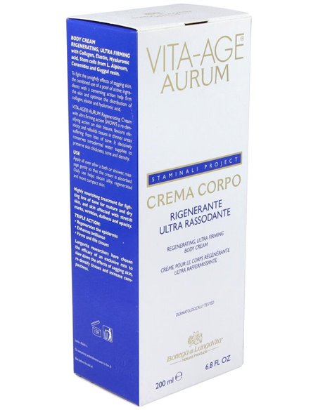 Vita-Age Aurum Ultra Reafirmante Corporal 200Ml. de Bottega Di Lungavita