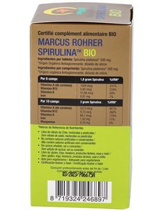 Espirulina Bio 180 Comprimidos  de Marcus Rohrer