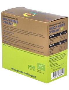 Espirulina Bio Recarga 540 Comprimidos  de Marcus Rohrer