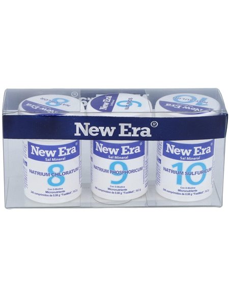 Schussler Trio Metabolismo Sales 8+9+10 de New Era