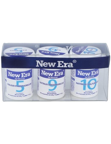 Schussler Trio Detox Sales 5+9+10 de New Era