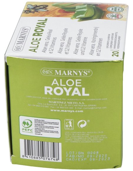 Aloe Royal 20Viales de Marnys
