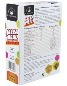 Jalea Real Vitaminada 20Amp. de El Naturalista