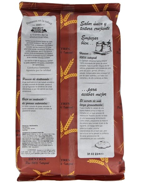 Pan Dextrin Tradicional 300Gr. de Santiveri
