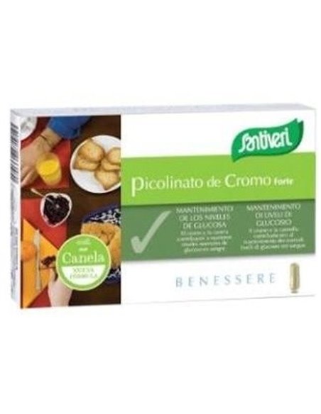 Picolinato De Cromo Forte 40Cap. de Santiveri