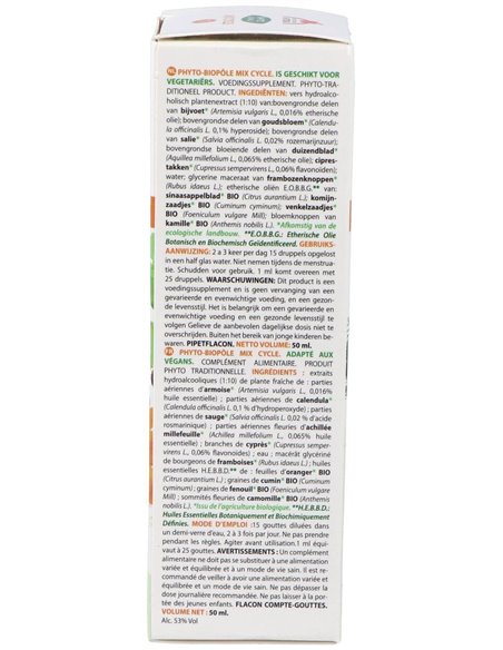 Phyto-Bipole Mix-Cycle (Ciclo Menstrual) 50Ml. de Phytobiopole