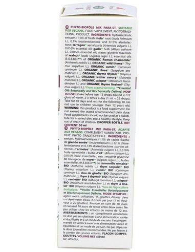 Phyto-Bipole Mix-Para-St (Intestinal) 50Ml. de Phytobiopole