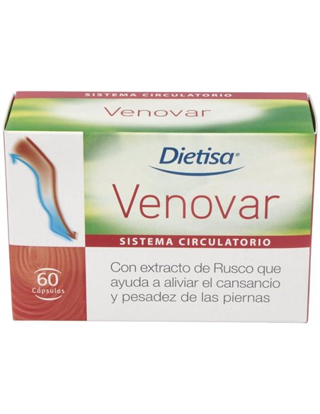 Venovar Cáps  Envase 60 Cápsulas(30 Días) de Dielisa®