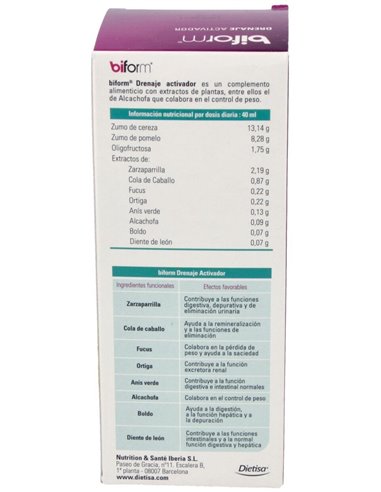 Biform Drenaje 250Ml. de Dietisa (Dielisa)