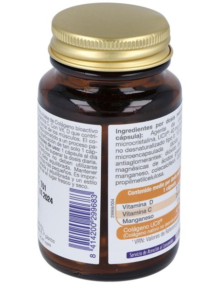 Mega Colágeno Uc-Ii   Envase 30 Cápsulas(30 Dias) de Dielisa®