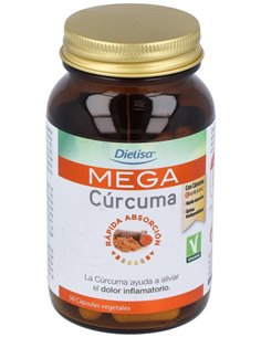 Mega Curcuma 50Cap. de Dietisa (Dielisa)