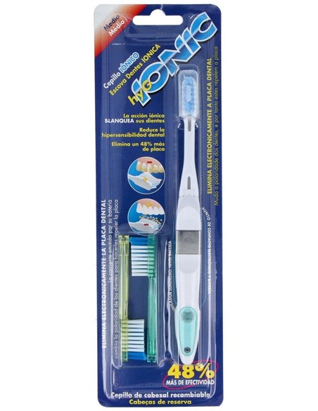 Hyg Ionic Medio Cepillo Ionic Electric +2Recambios de Hyg Ionic