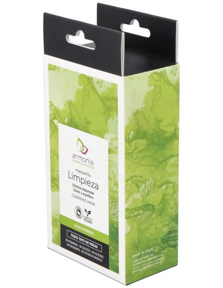 Mascarilla Facial Limpieza Algas 12Sbrs. de Armonia