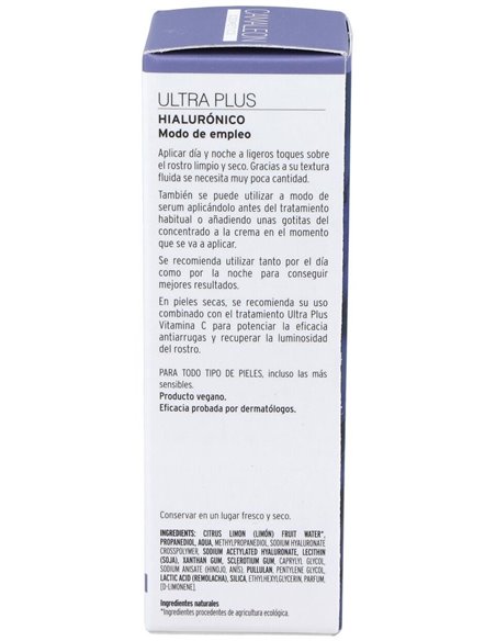 Ultra Pure Concentrado Hialuronico 15Ml. de Camaleon Cosmetics