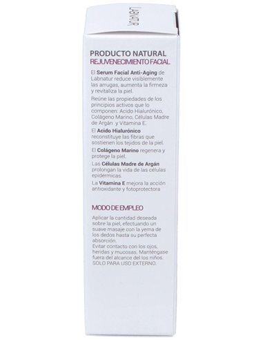 Serum Facial Acido Hialuronico 30Ml. Labnatur de Labnatur Bio