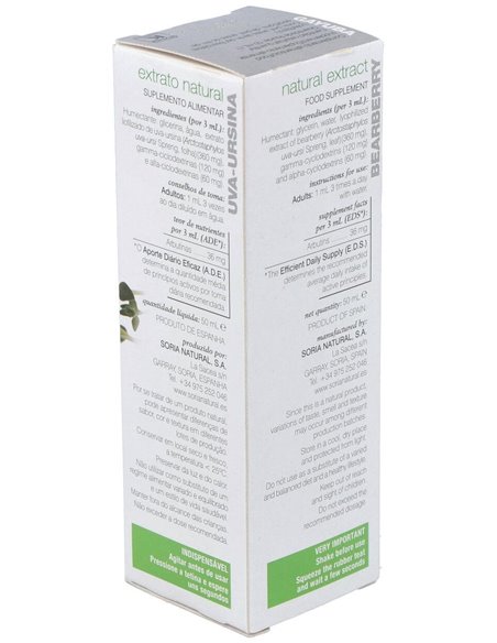 Ext. Gayuba Xxi 50Ml. S/Al de Soria Natural