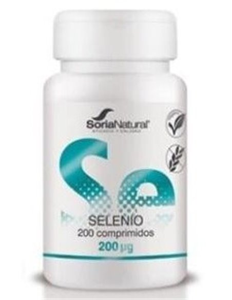 Selenio Liberacion Sostenida 250Mg 200Comp. de Soria Natural