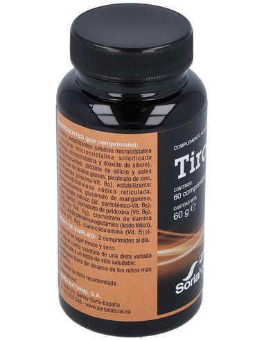Tirosina Complex 1000Mg. 60Comp. de Mgdose