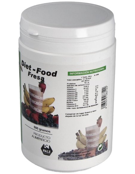 Diet Food Batido Sabor Fresa 500Gr de Nale