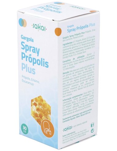 Gargola Spray Plus Propolis 30Ml. de Sakai