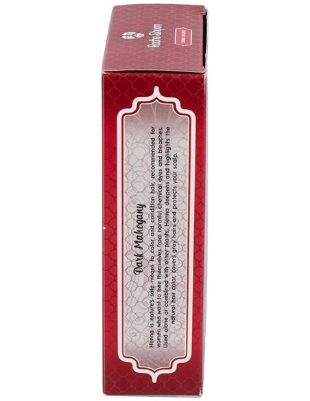 Henna Polvo Caoba Oscuro 100Gr. de Radhe Shyam