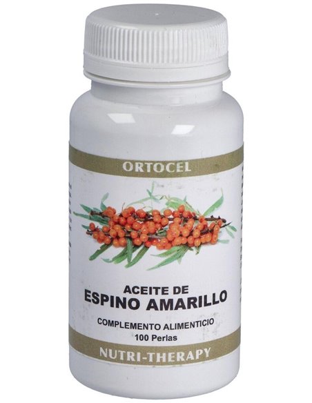 Espino Amarillo 500Mg. 100Perlas de Ortocel Nutri-Therapy