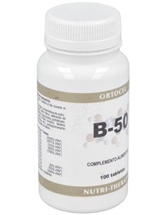 Complex B-50 100Comp. de Ortocel Nutri-Therapy