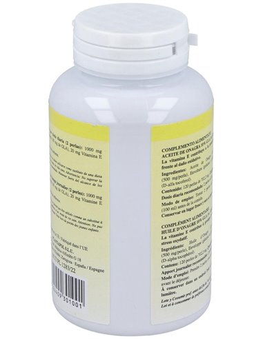 Onagrapol (Aceite de Onagra) 120 Perlas 700 Mg de Plantapol