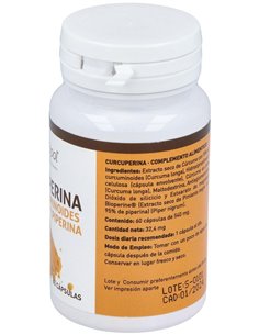 Curcuperina (95% Curcumina y 95% Piperina)  de Plantapol