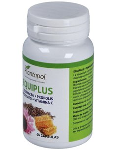Equiplus (Echina-Propolis-Uña Gato-Vit. C) 45Cap. de Plantapol