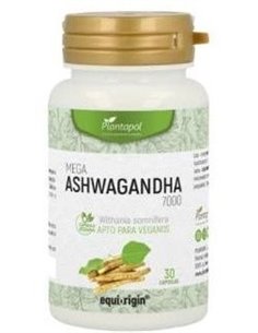 Mega Ashwagandha 7000 30Cap. de Plantapol