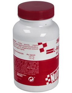 L-Arginina L-Ornitina 500Mg. 100Cap. de Nutrisport