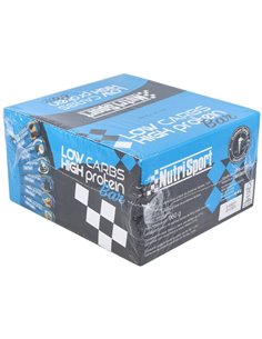 Low Carbs High Protein Choco-Galleta 16Barritas de Nutrisport