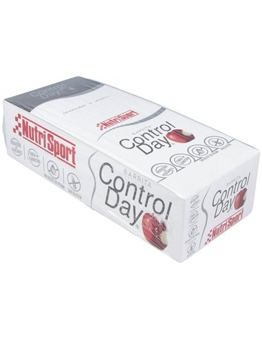 Barrita Yogurt-Manzana Controlday Caja 28Uds. de Nutrisport