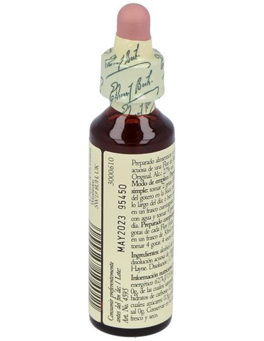 Flores Bach Red Chestnut Castaño Rojo 20Ml. de Flores Bach Original