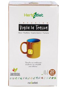 Herbodiet Vigila La Tensión Envase de 20 bolsitas filtro de 1,5 g. de Novadiet