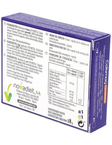 Colamag Membrana 30Cap. de Novadiet
