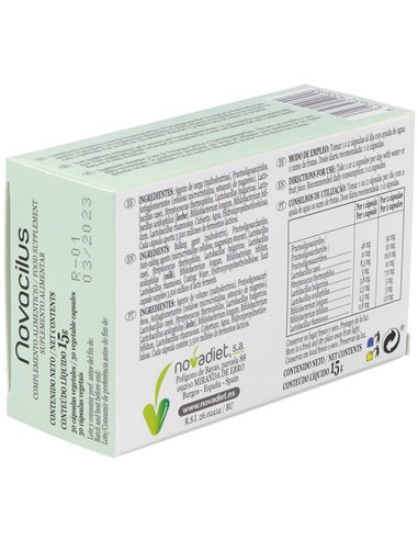Novacilus 30Cap. de Novadiet