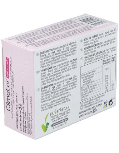 Climater Reforzado 60Cap. de Novadiet