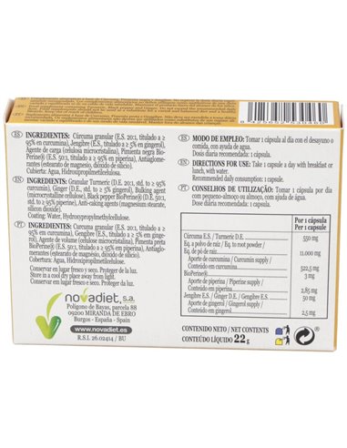 Curcurina 30Cap. de Novadiet